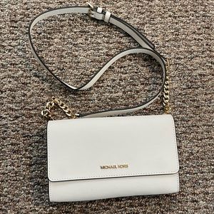 Michael Kors White Crossbody